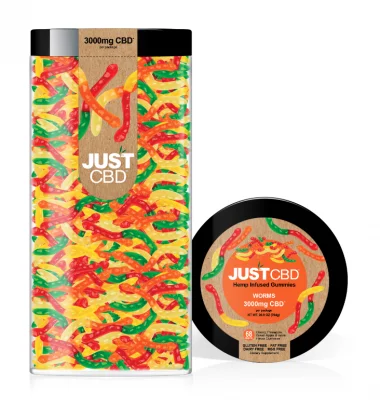 CBD GUMMIES - 3000mg CBD - JUSTCTBD