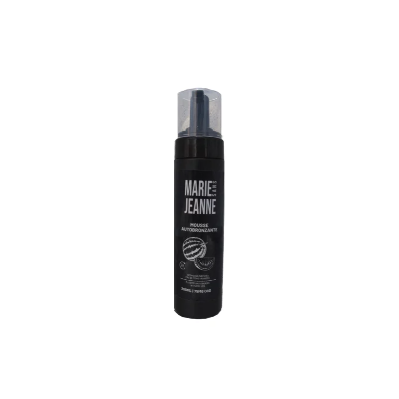 Mousse autoabbronzante per la pelle - 200ml - 75mg CBD - MARIE SANS JEANNE