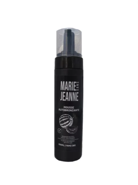 Mousse autoabbronzante per la pelle - 200ml - 75mg CBD - MARIE SANS JEANNE