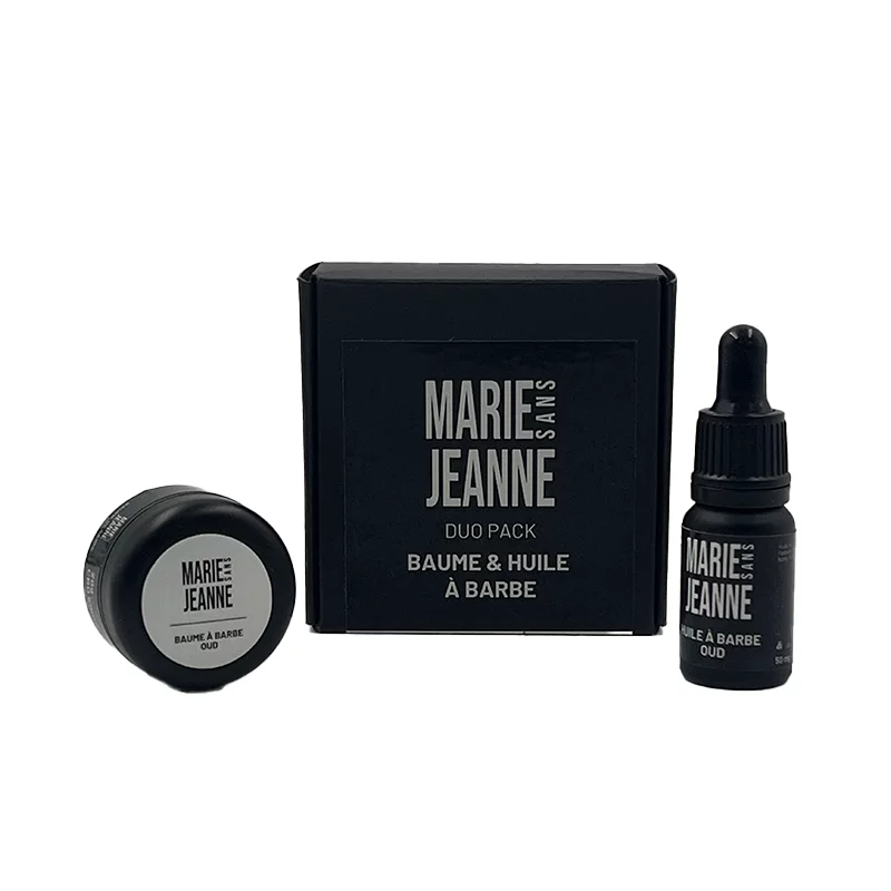 Balm and Beard Oil Box - Beard Care - 150mg CBD - MARIE WITHOUT JEANNE