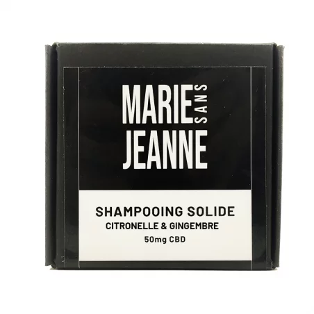 Shampoo solido al CBD - Citronella e zenzero - MARIE SANS JEANNE