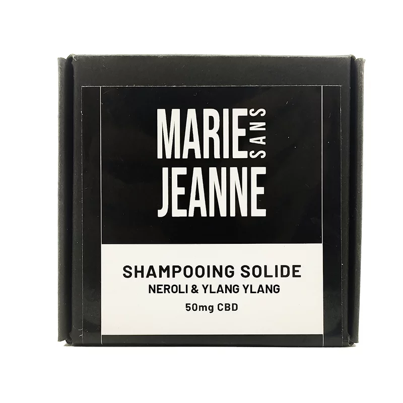 Shampoo solido al CBD - Neroli e Ylang Ylang - MARIE SANS JEANNE