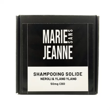 Solid CBD Shampoo - Néroli & Ylang Ylang - MARIE WITHOUT JEANNE