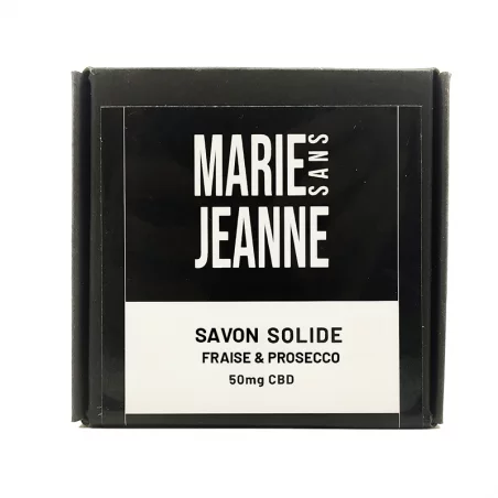 Solid CBD Soap - Fresa & Prosecco - ¡MARIE SIN JANE