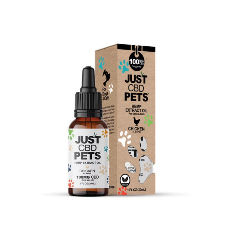 ANIMAUX - Huile de CBD au poulet - JUSTCBD