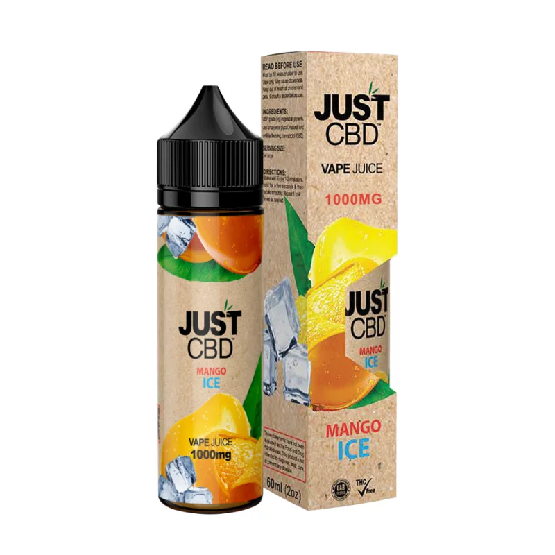 E-LIQUIDO concentrato - Mango ghiacciato - JUSTCBD