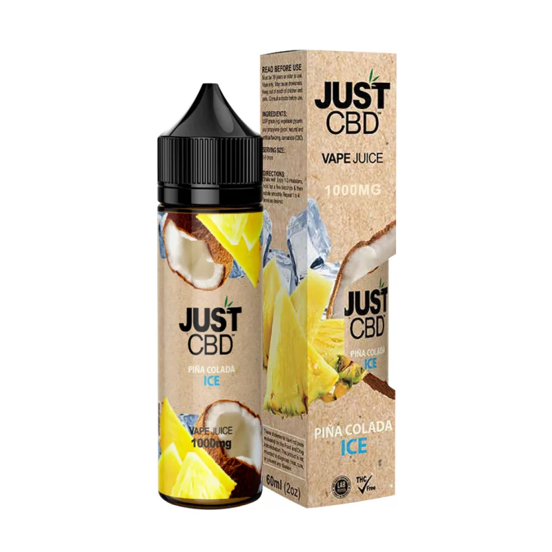 E-LIQUIDE concentré - Pina colada glacé - JUSTCBD