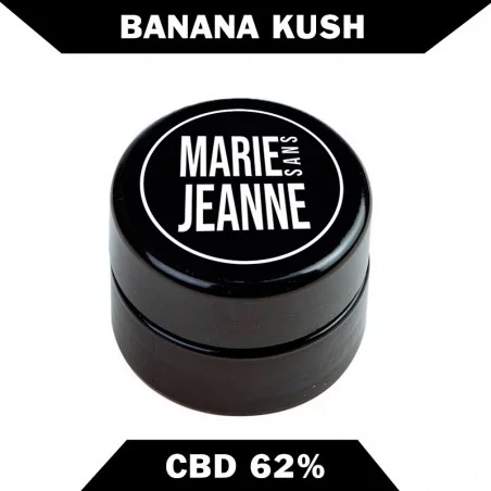 Concentrato di cera CBD - Marie sans Jeanne - 62% CBD