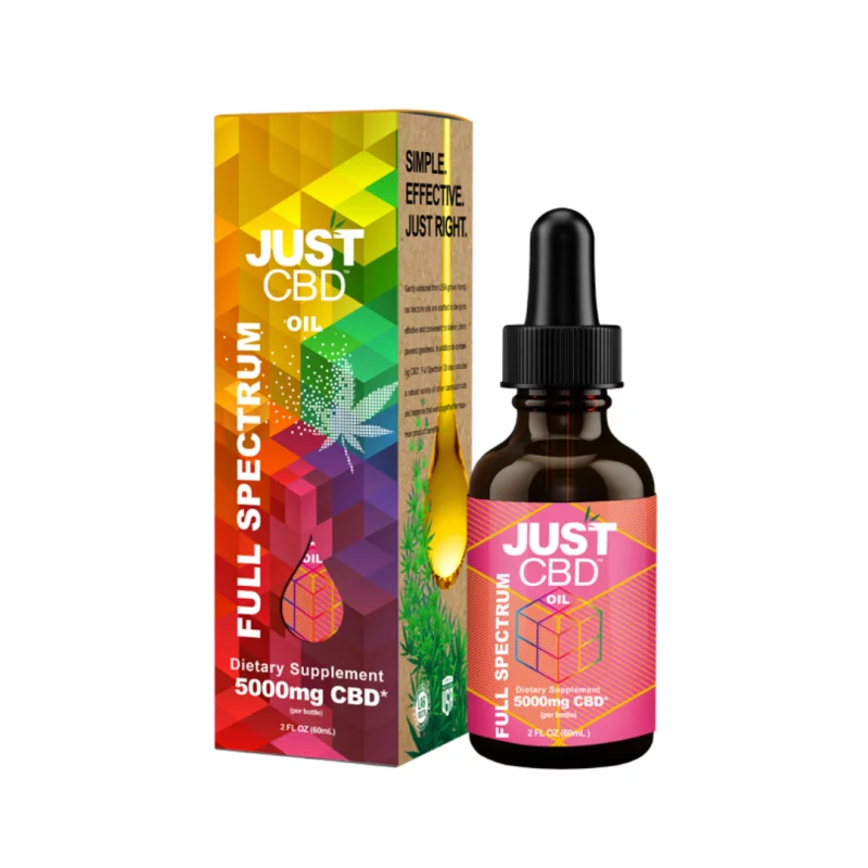 CBD OIL - Full Spectrum - JUSTCTBD