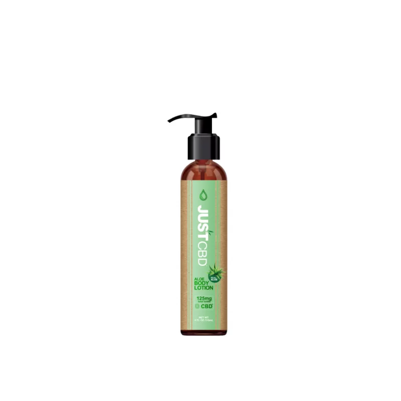 Lotion Corporelle au CBD - Aloé Vera - JUSTCBD