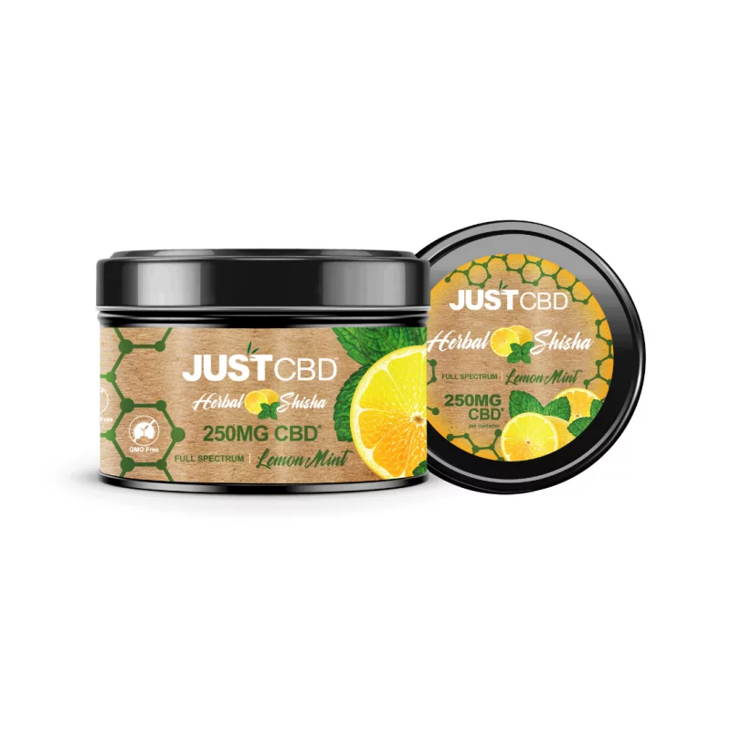 Herbe à chicha - Citron menthe - JUSTCBD